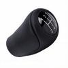 Leather Shifter Lever Arm Headball 5 Speed Gear Shift Knob Replacement for Mazda 3 BK BL 5 CR CW