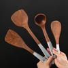 Wooden Spatula Non Stick Pan Special Stir Fry Shovel Wooden Pan Shovel Heat-resistant Wooden Spoon Kitchen Cooking Utensils