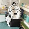 Schoolbag Summer Soft Moe Cartoon Healing Wind Grade 1-1 Student Party Backpack Light Blue Sweet Soft Girl Atmosphere Backpack