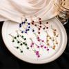 Elegant Korean Rose Tassel Earrings: 925 Sterling Silver, Studded with Diamonds