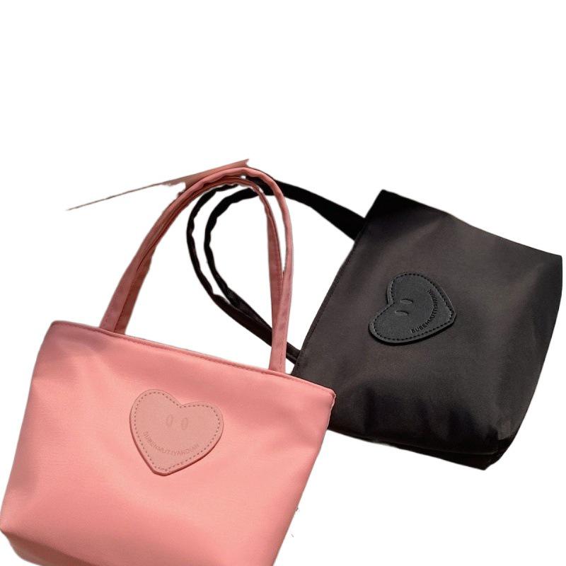 zZ Compact Korean Nylon Mini Handbag - Cute, Eco-Friendly Cloth for Phones & Essentials