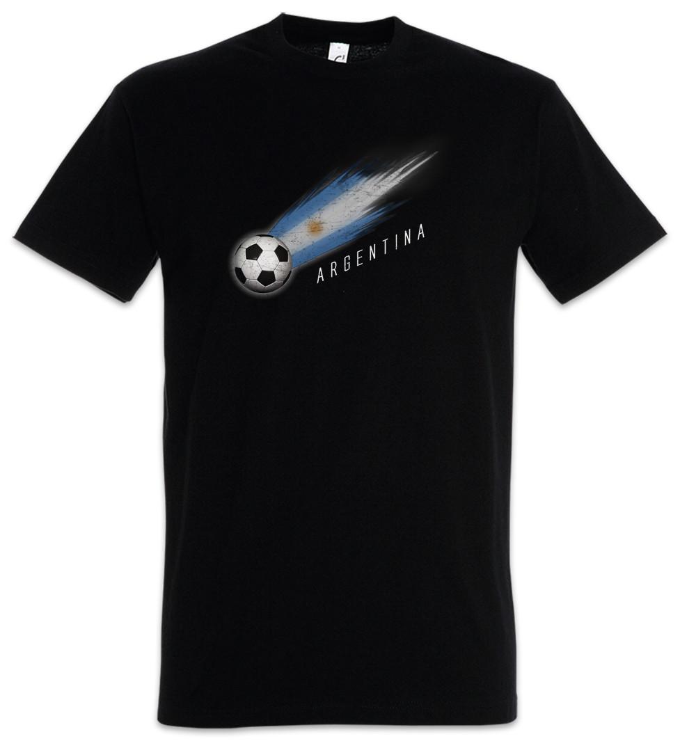 Argentina Football Comet I T-Shirt argentinean Soccer Flag World Championship M