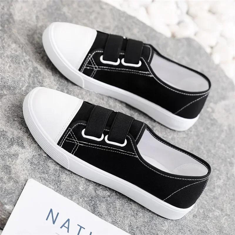 Canvas Shoes Women Shoes New Versatile Korean Version Summer and Autumn Student Shoes Trendy Fashion Casual Shoes