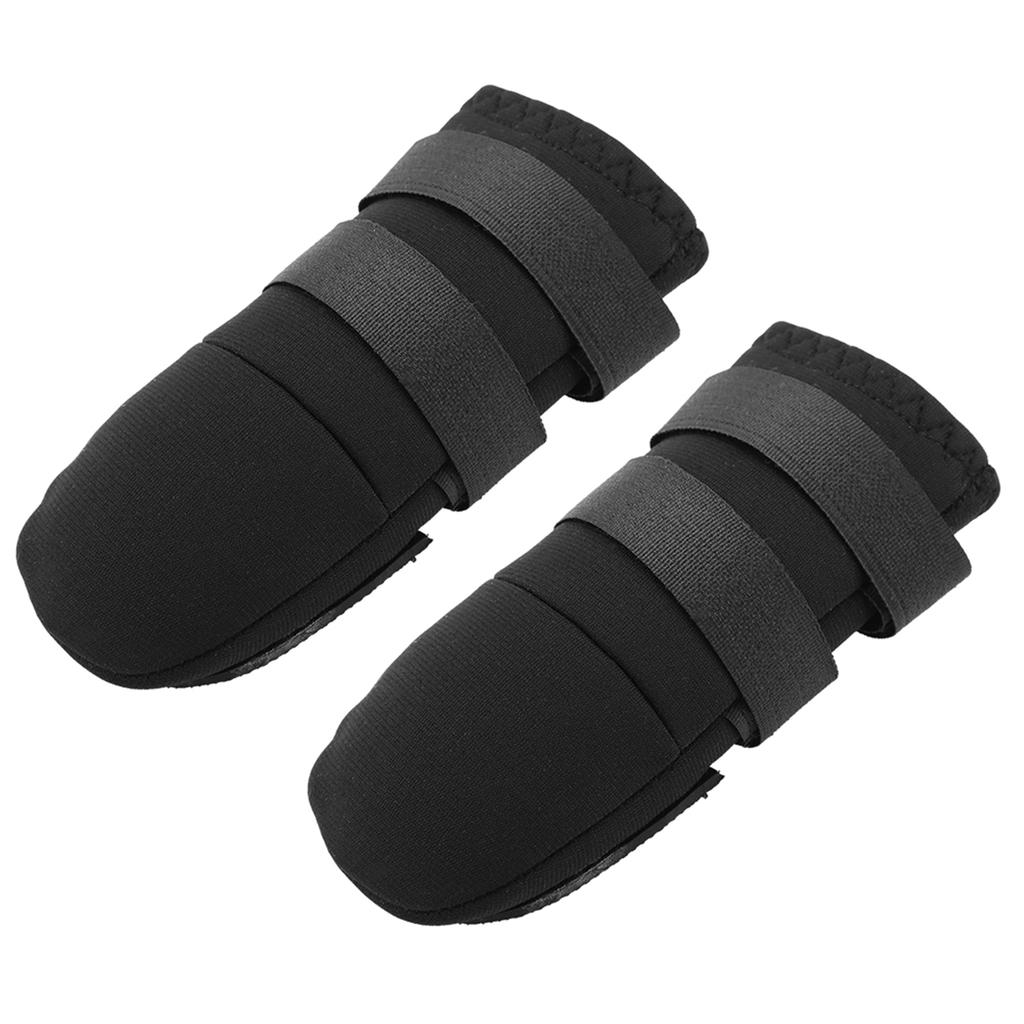 2pcs Dog Boots Shoes for Different Size Dogs with Two Adjustable Straps AntiSlip Sole XL