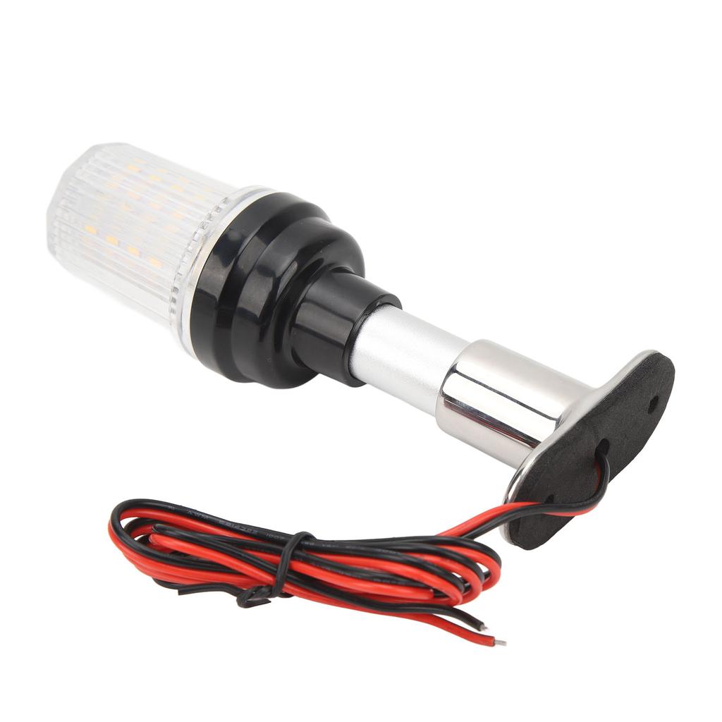 6in LED Boat Stern Light 360 Degree All Around 316 Stainless Steel Navigation Anchor Light for Marine Boat Yacht