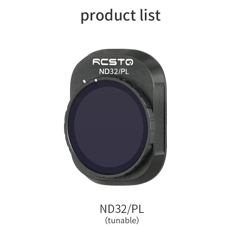 RCSTQ For DJI Mini 4 Pro ND Filter Drone Camera Lens Filter Set UV CPL ND8 ND16 ND32 ND64 ND/PL For DJI Mini 4 Pro Accessories ND32PL