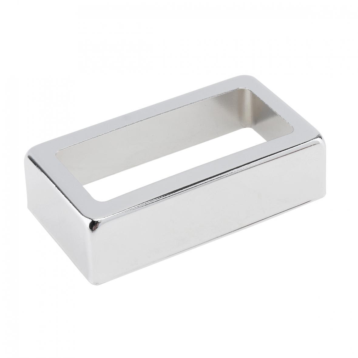 

Медная крышка звукоснимателя хамбакера для электрогитары открытого типа для гитар LP серебряный