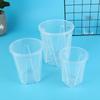 Beautiful Root Control Transparent Flower Pot Plastic Planting Pot  Outdoor