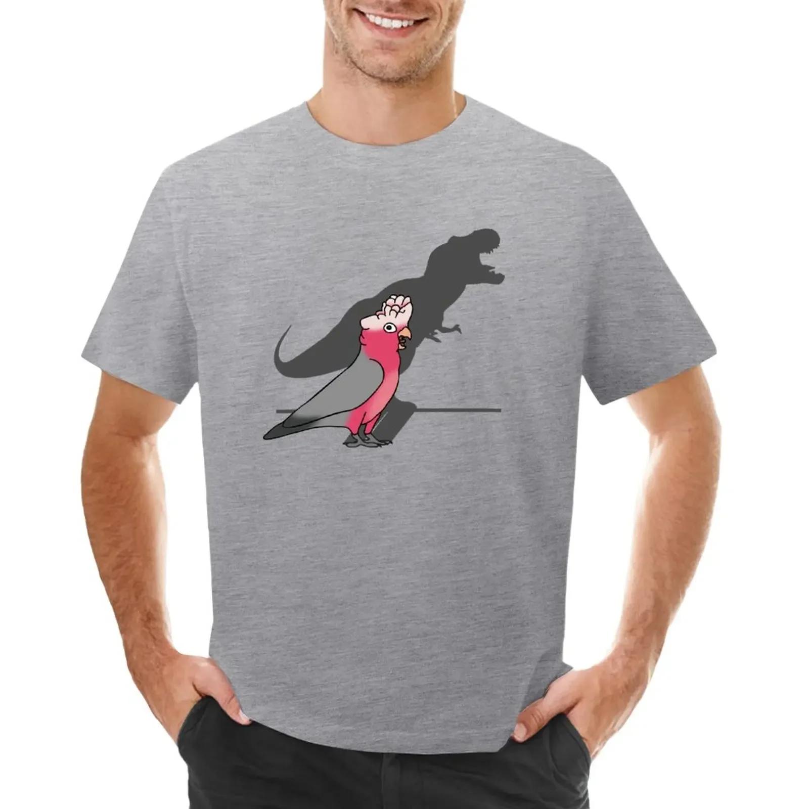 

Trex rosebrested Galah cockatoo TShirt Aesthetic clothing animal prinfor boys mens graphic tshirts funny S