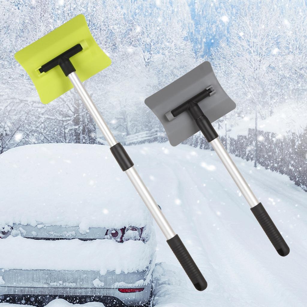 In-Stock Instant  Winter Aluminum Alloy Telescopic Car Snow Shovel
