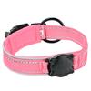 QR Code Waterproof Positioning Pet Collar with AirTag Protective Case Reflective Explosion-Proof Flashing Dog Collar