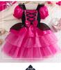 Fuchsia Lolita Kuromi Princess Dress for Girls' Stage Party