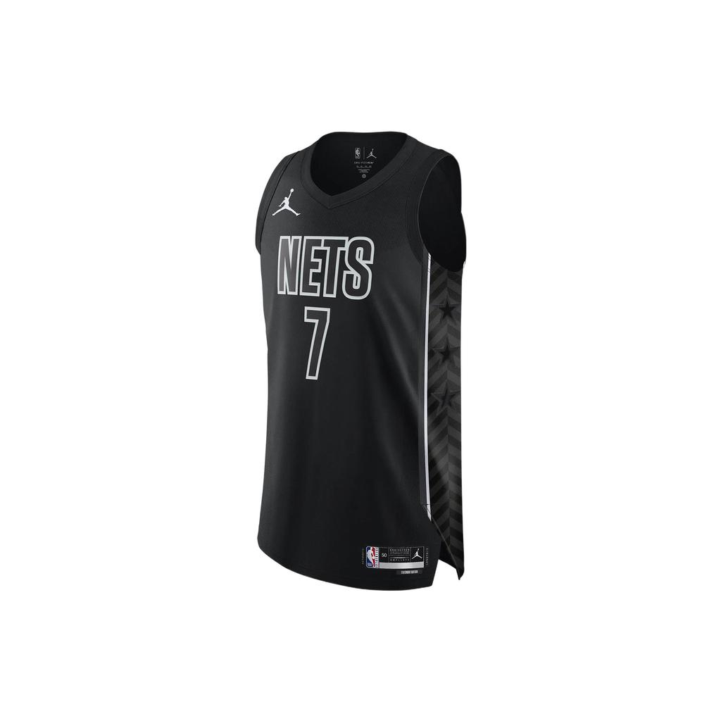 New Jordan NBA Brooklyn Basketball Jerseys Men's Black DQ0140-011