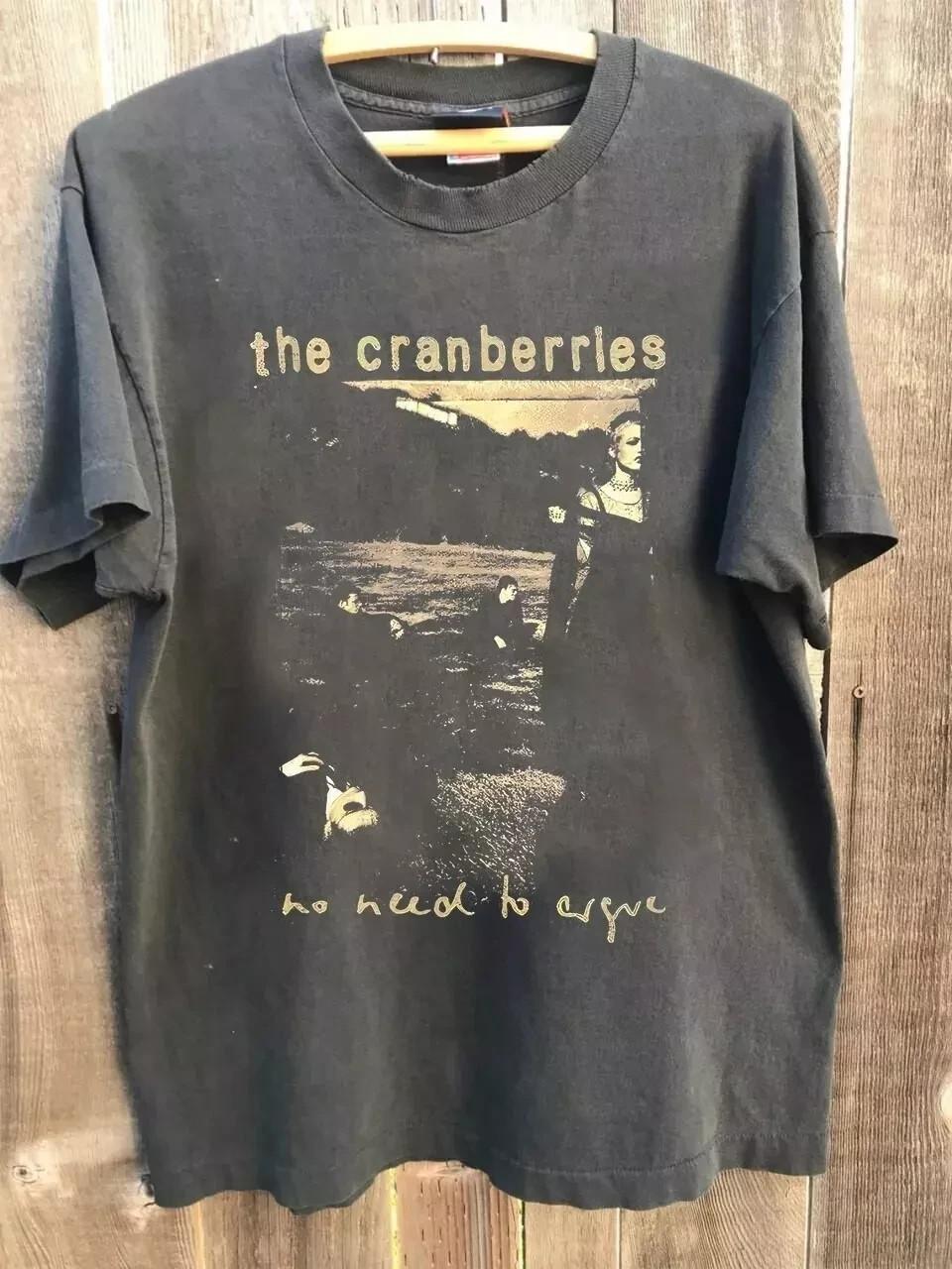 The Cranberries 1995 Tour Vintage Cotton Unisex Charcoal Shirt AN48785 XXL