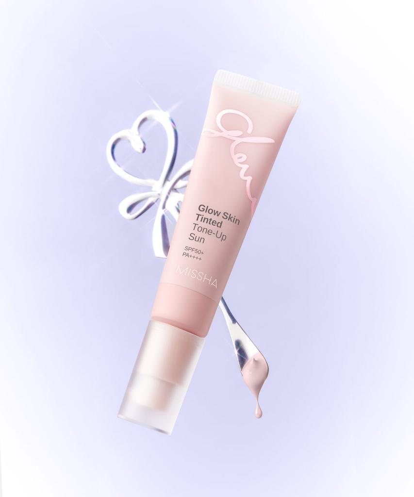[MISHHA X Hoonian Joint Development] Glow Skin Tinted Tone-Up Sun 30ml X 1 + Glow Skin Balm 20ml X 1 (+ Modern Shadow Full-size Gift)