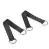 2Pcs 25Cm Tree Swing Hanging Straps Fitness Equipment Hook Ring Hanging Belt