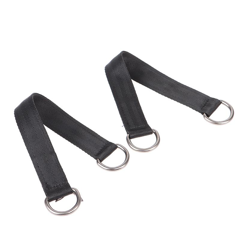 2Pcs 25Cm Tree Swing Hanging Straps Fitness Equipment Hook Ring Hanging Belt