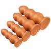 Oversized Silicone Triple Bead Tower Shaped Anal Plug Female Sm Erotic Toys Vestibular Dilator Adult Masturbation Supplies