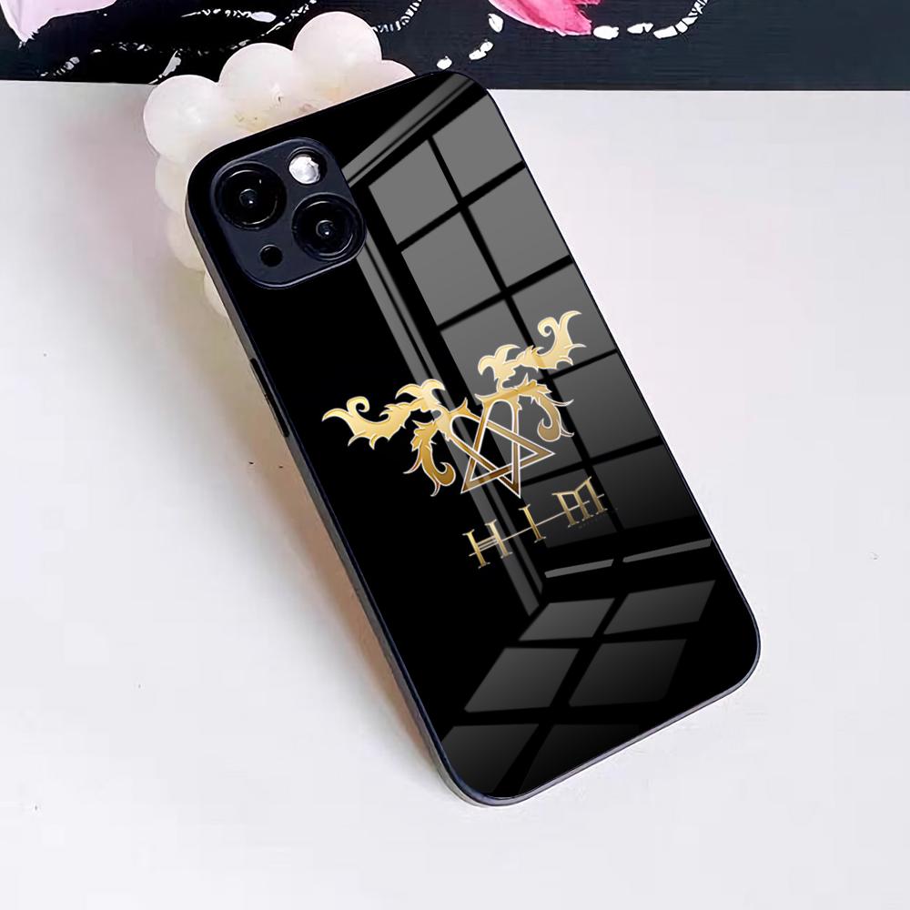 His I-Infernal M-Majesty Phone Case For IPhone 17 Pro Max 16 15 14 Pro Max 13 11 X Xs Xr 8 7Plus Glass Cover
