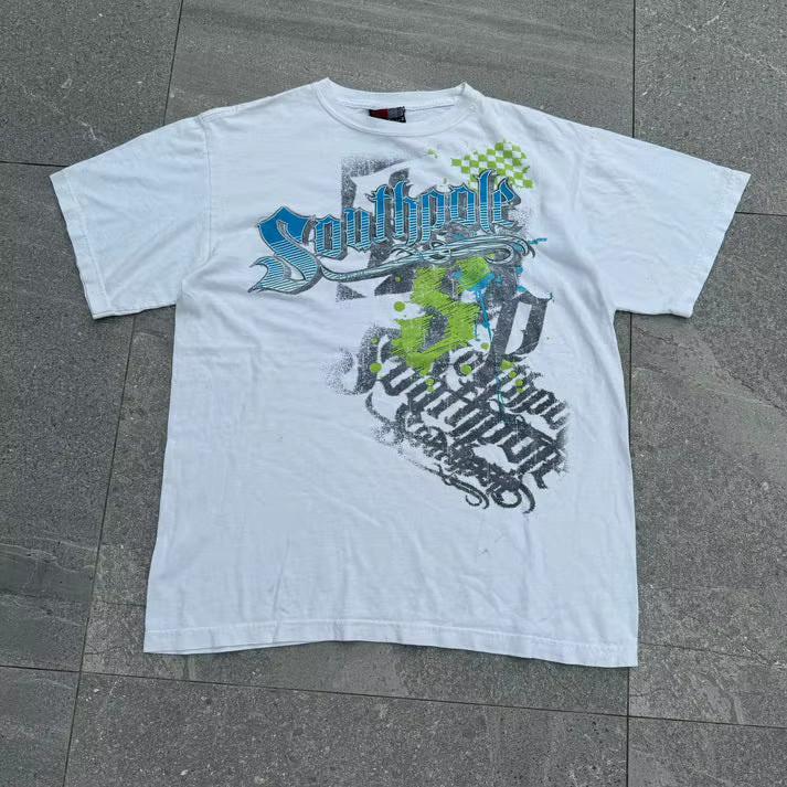 Mens Graphic T Shirt S-3XL Y2K Southpole Style Xtreme Couture Affliction grunge XL