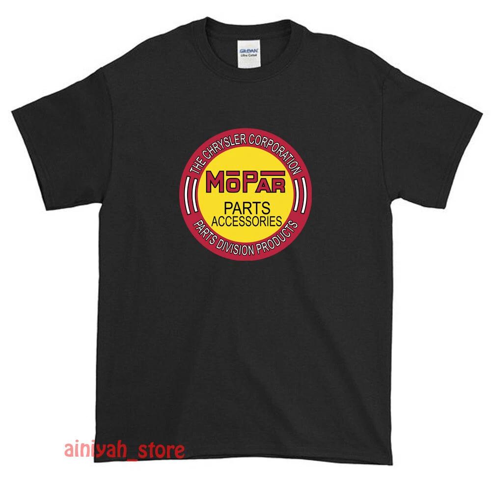 

New Mopar Parts-Inspired Logo Men s Funny T shirt USA Size S-XXL 4XL
