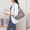 Cowhide Shoulder Women's Bag Large Capacity Messenger Tote Bag Mommy Bag Fashionable Simple Shopping Bag