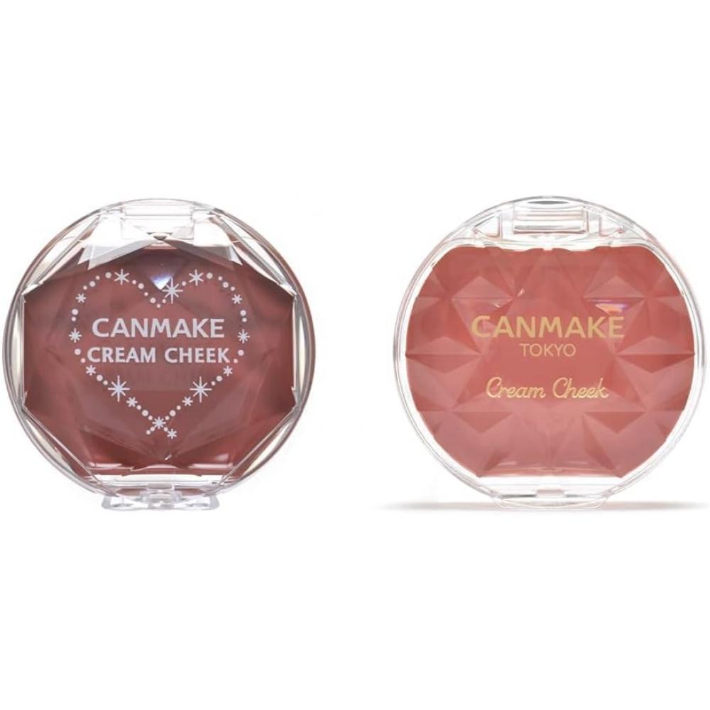 Canmake [set] Cream Cheek 16 Almond Terracotta 2.2g+21 Tangerine Tea