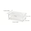 Acrylic Makeup Organizer | Dustproof, Portable, No Electricity Needed, Suitable for Lipsticks, Eyeshadows, Brushes, Visible Compartments