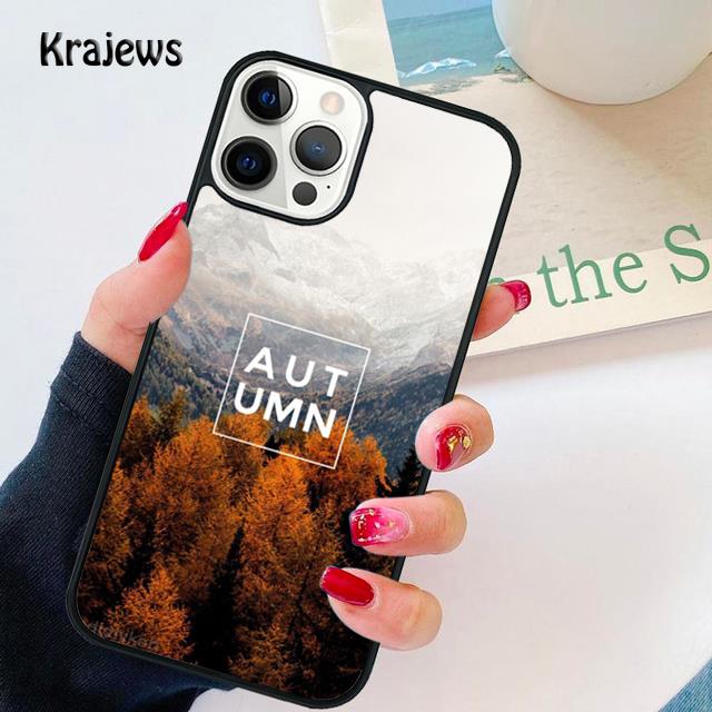 Anime Natural Landscape Soft Phone Case For iPhone 17 Air 16 15 14 Max Plus 11 12 13 Pro Max Phone Cover Fundas