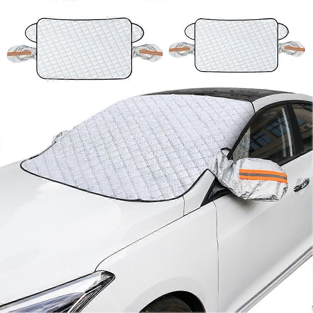 Magnetic Car Windscreen Snow Covers, All-Season Windshield Protector Cover Frost Ice Snow UV Protection