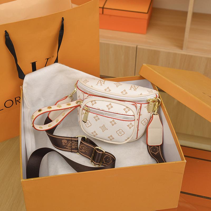 Trendy Retro Floral Crossbody Shoulder Bag for Women
