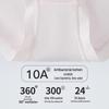 Fen Teng Women's Modal High-Waist Antibacterial Underwear (4-Pack)