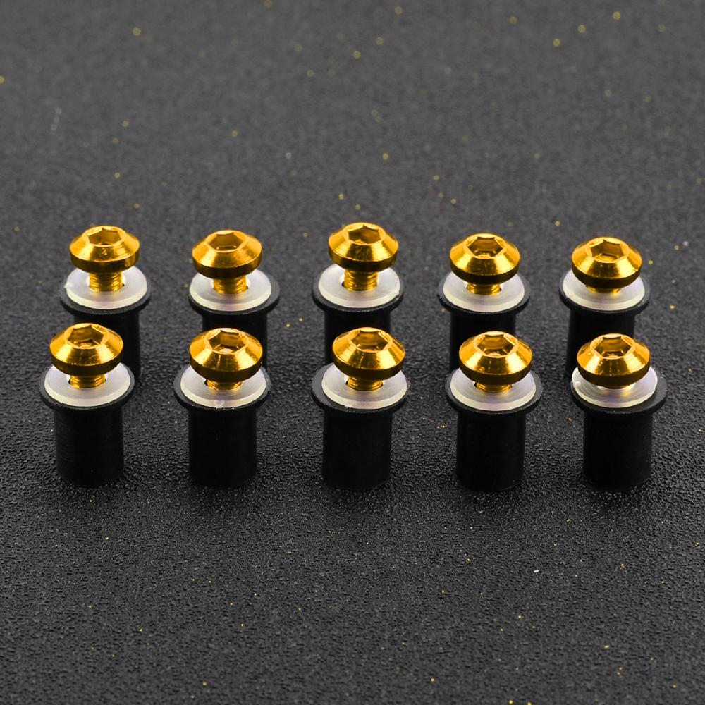 Fastener Nuts Windscreen Windshield Screw Mounting Bolts Motorcycle FOR BMW S1000R S 1000 RR XR R 850 900 R RT R1250GS HP F900XR