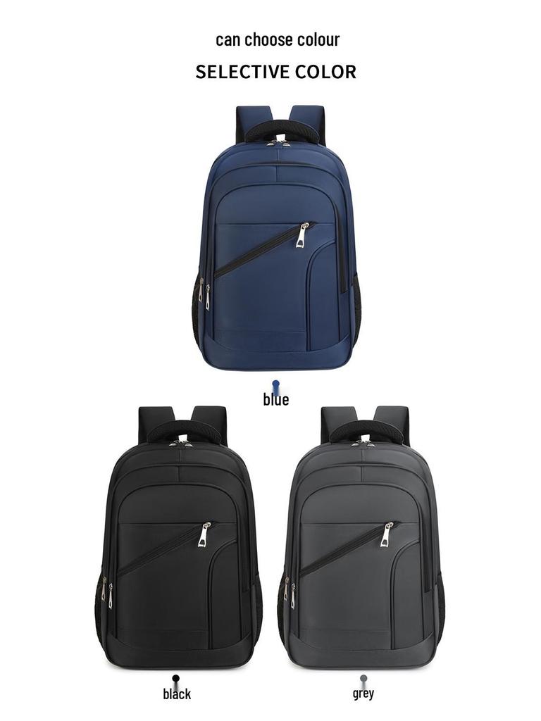 Men's Large Capacity Business & Student Laptop Backpack, Casual Travel & Commuting Bag