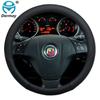 For Fiat Grande Punto Avventura Urban Cross Abarth Punto Car Steering Wheel Cover PU Leather 100% DERMAY Brand  Auto Accessories