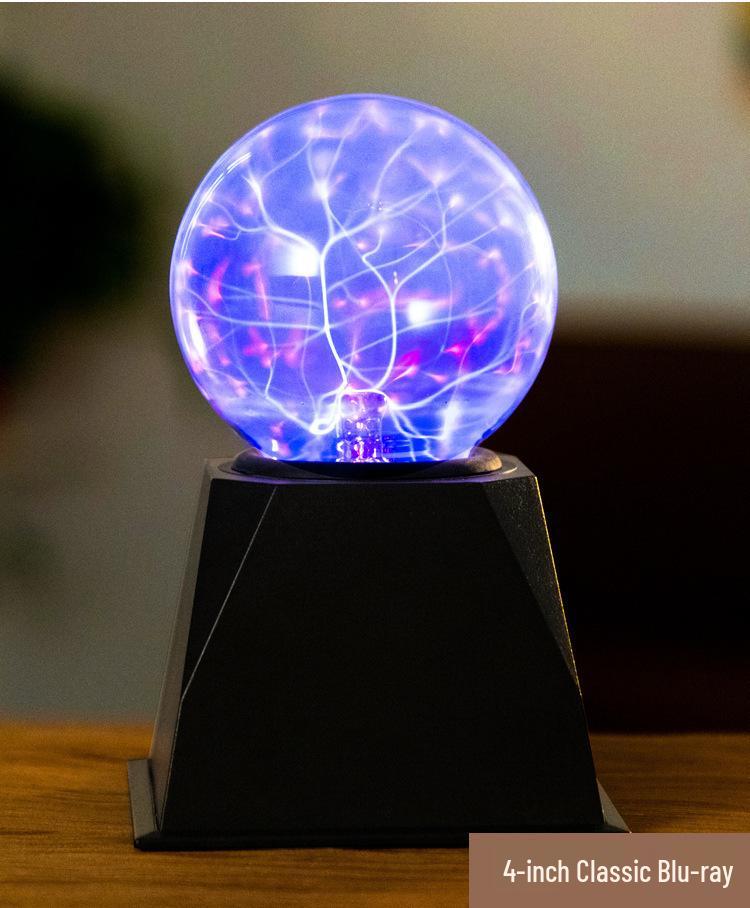 Children's Day Gift: Boy's Magic Plasma Crystal Ball - Electrostatic Induction Technology Ornament
