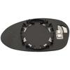BMW 1 E81 E82 E87 E88 04-13 mirror insert HEATED BLUE right