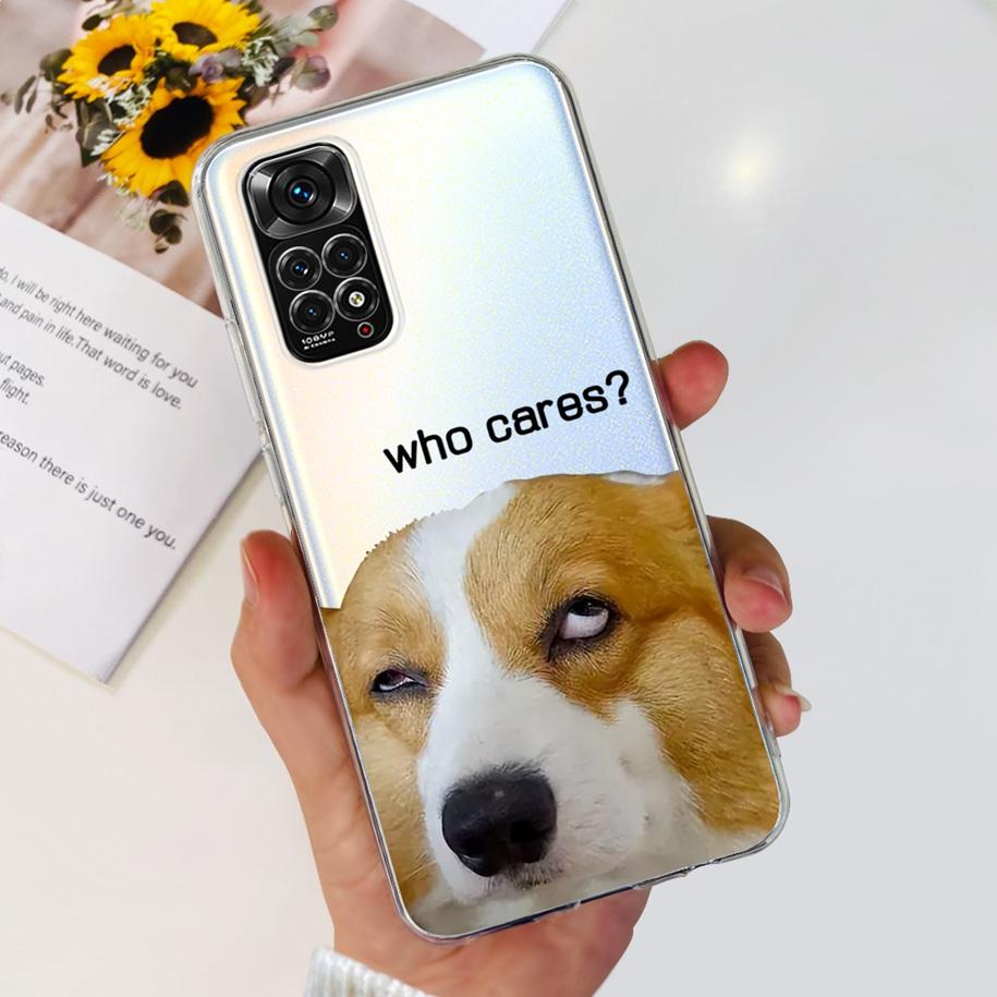 For Xiaomi Redmi Note 11 Cases Redmi Note 11s Cover Popular Flower Butterfly Soft Clear Cover For Redmi Note11 Note11S 5G Fundas