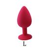 3Pcs/Set Safe Butt Plug With Crystal Detachable Jewelry Anal Plug Vagina Clitoris Vibrator Sex Toy