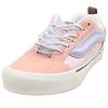 Vans Knu Skool Comfortable Versatile Low-Top Skate Shoes Unisex Sneakers Orange Pink Purple VN000D75F94