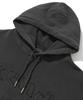 [M~4Xl] Pigment Arch Logo Hoodie_Charcoal