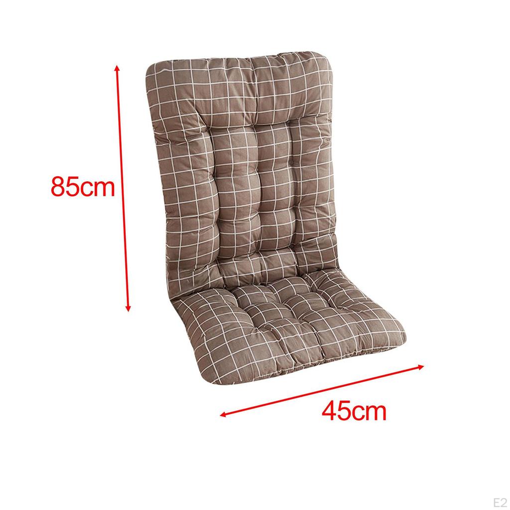 Chair Cushion Seat Cushions with Backrest Lightweight Soft Nonslip Pillow Pad for