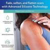 (3 SZT)1-3X Przezroczyste Silikonowe Plastry na Blizny Medical-Grade Scar Away 6 Sztuk