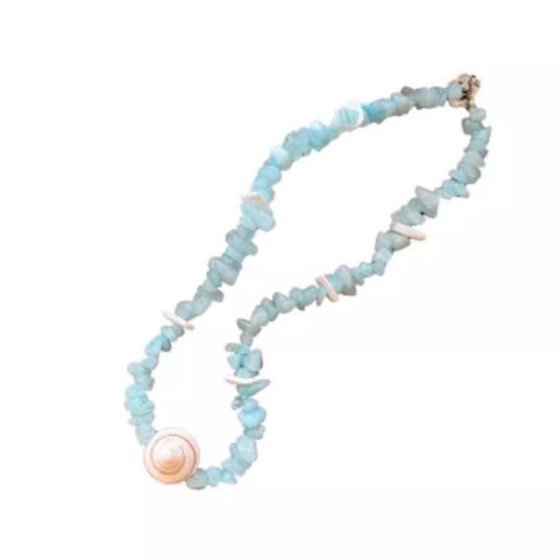 Bohemian Mixed Color Rice Beads Chain Choker Summer  Beach Necklace For Women Boho Starfish Choker Necklace Jewelry