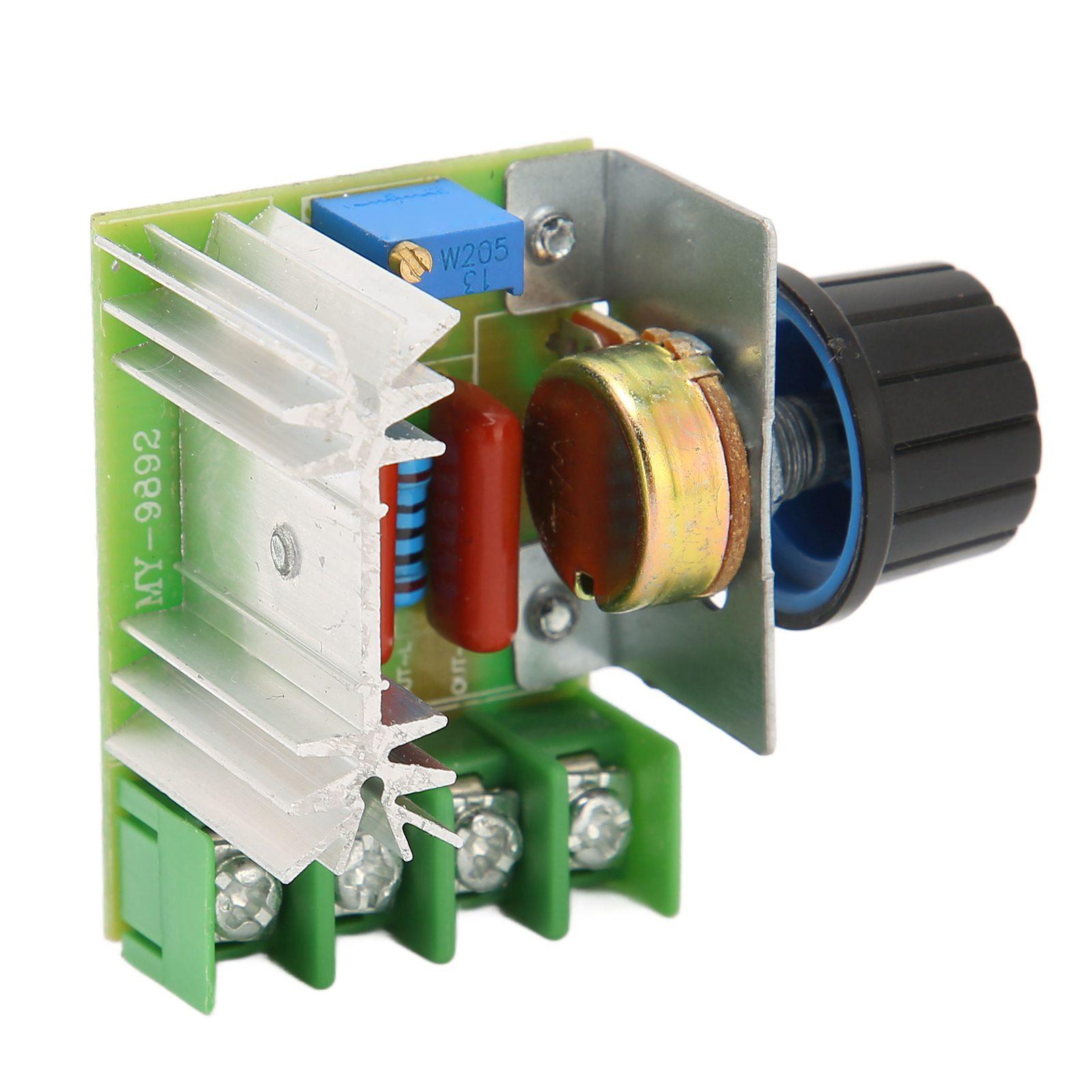 

Контролер модуля регулятора напруги Регульована плата управління 220 В 2000 Вт для швидкості освітлення