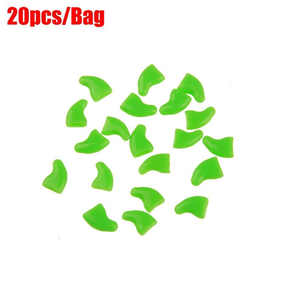 Colorful Cats Soft Nail Covers Anti-scratch Pet Nail Cover Fashion Cat Grooming Supplies