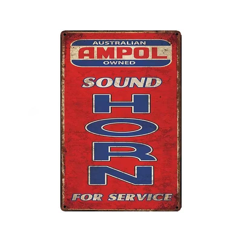 [ WellCraft ] Castrol GOLDEN FLEECE BP AMPOL Metal Signs Poster Vintage Painting Motor Oil Custom Decor LT-2025