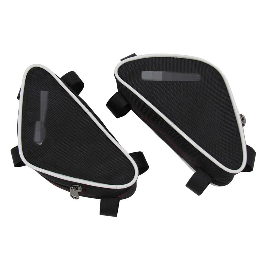 2x Waterproof Motorcycle Frame Crash Bar Placement Bag Fit For BMW F800GS F700GS