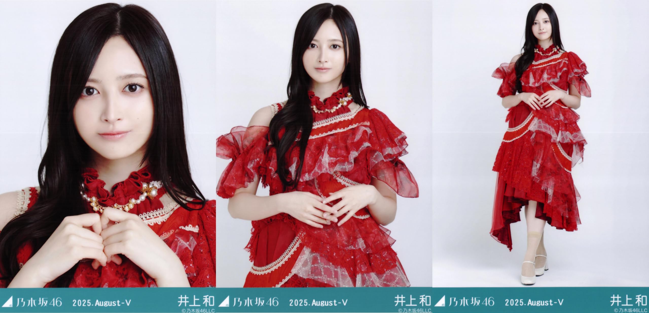 

Nogizaka46 Сырое фото Август 2025 13-й Blu-ray Живой костюм 2 Набор из 3 штук Кадзу Иноуэ