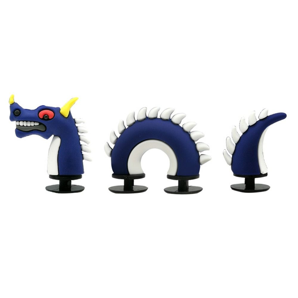 Dárky 3D přezka na boty Klip DIY Drak Krokodýl Had Přívěsky na boty Dekorace na sandály Klipy na ozdobu bot pro Crocs Boty